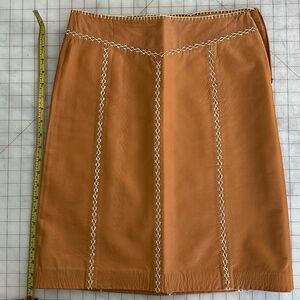 Vintage GAP Leather Skirt  New